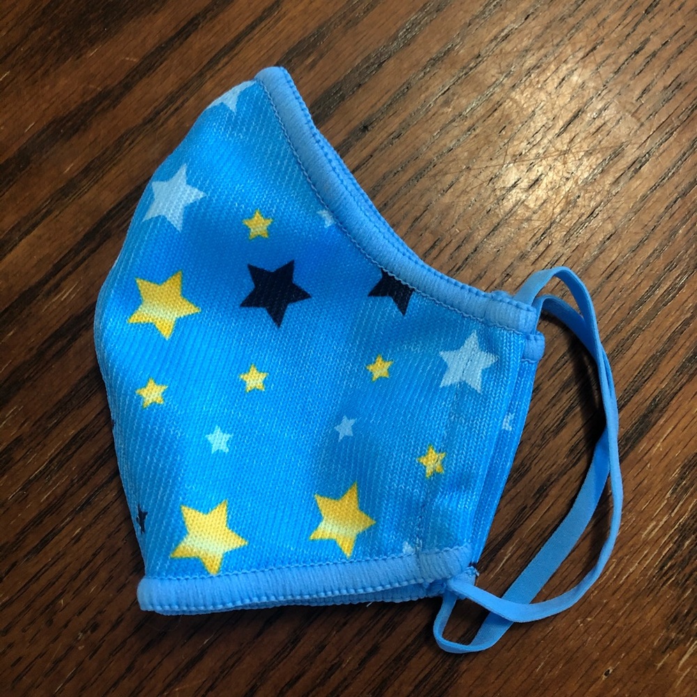 Norwex Children's Masks Blue Stars